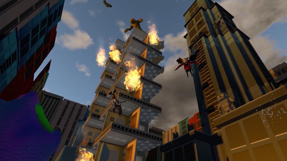 Minecraft Parkour Gameplay in 360 